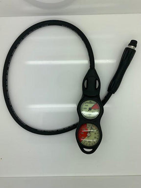 Used Scubapro 2 Gauge U - Line Console (PSI)-Acceptable-