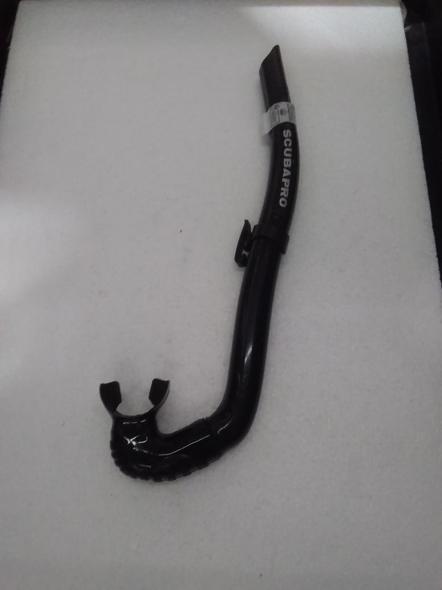 Used Scubapro Apnea Freediving Snorkel-Black-