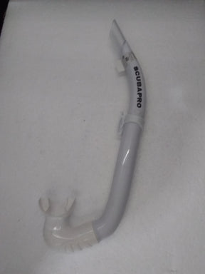 Used Scubapro Apnea Freediving Snorkel-White-
