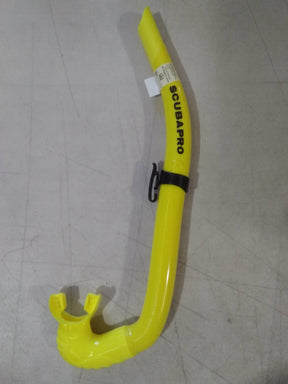 Used Scubapro Apnea Freediving Snorkel-Yellow-