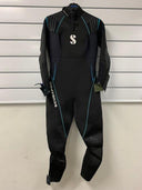 Used Scubapro Definition Steamer 5mm Women's-Black/Turquoise-S-Like New