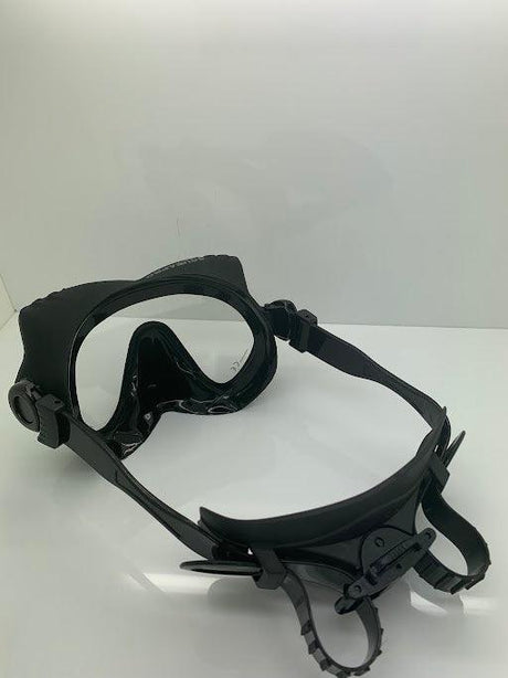 Used Scubapro Devil Dive Mask w/ EZ Strap-Black-