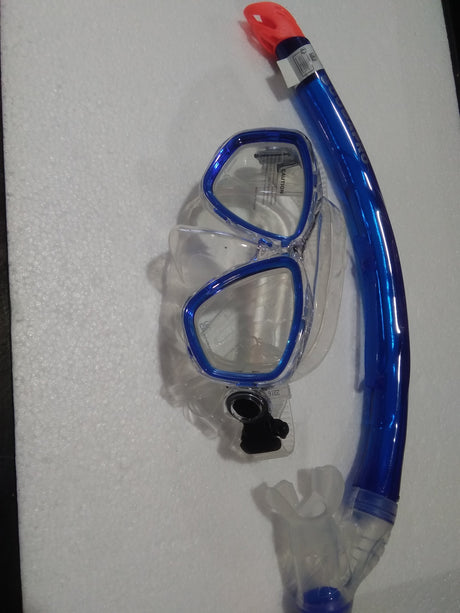 Used Scubapro Ecco Mask with Snorkeling Combo-Blue-
