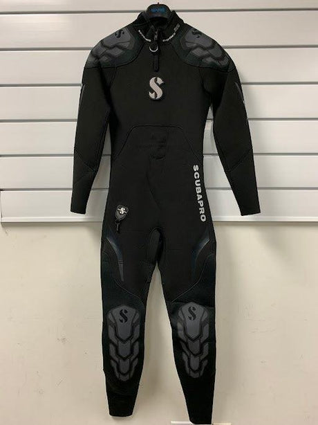 Used Scubapro Everflex Steamer 3/2 mm Mens-Black-ST-Like New