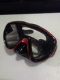 Used Scubapro Flux Dive Mask-Metallic Red/Black Skirt-