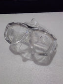Used Scubapro Flux Twin Dive Mask-Clear/Clear Skirt-