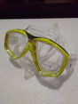 Used Scubapro Flux Twin Dive Mask-Yellow-
