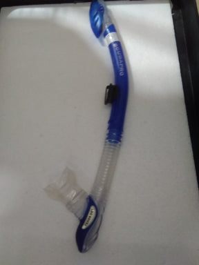 Used Scubapro Fusion Dry Snorkel-Blue-