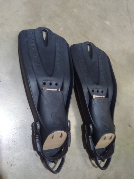 Used Scubapro GO Travel Fins-Black-2XS-
