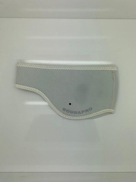 Used Scubapro Head Band 3mm-White-L / XL-Very Good