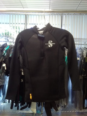 Used Scubapro Hybrid 1 MM Thermal Long Sleeve Womens Top Scuba Diving Wetsuit-XS-