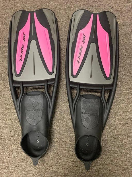 Used Scubapro Jet Sport Adjustable-Black/Gray/Pink-XS (5-6)-