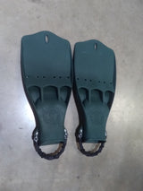 Used Scubapro Jet w/ Spring Heel Strap Scuba Diving Fin-Green-XL-