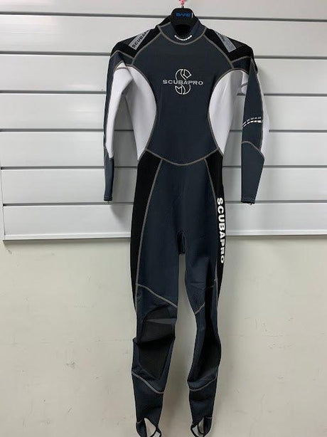 Used Scubapro Profile Steamer 0.5 mm Women's-Black/Gray/White-S-Good