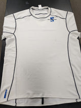 Used Scubapro Rash Guard Mens, C-Flow, Short Sleeve (UPF50)-