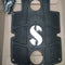 Used Scubapro S - TEK Back Pad Kit-Black-