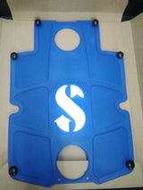 Used Scubapro S - TEK Back Pad Kit-Blue-