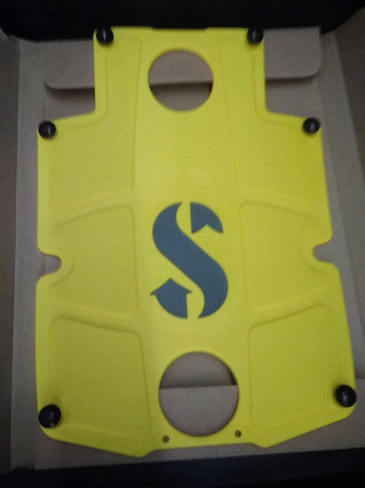 Used Scubapro S - TEK Back Pad Kit-Yellow-