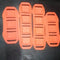 Used Scubapro S - TEK Shoulder & Waist Pad Kit-Orange-