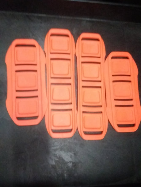 Used Scubapro S - TEK Shoulder & Waist Pad Kit-Orange-