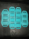 Used Scubapro S - TEK Shoulder & Waist Pad Kit-Turquoise-