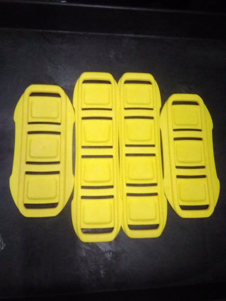 Used Scubapro S - TEK Shoulder & Waist Pad Kit-Yellow-