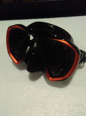 Used Scubapro Spectra Dive Mask-Bronze Black-Black Skirt-