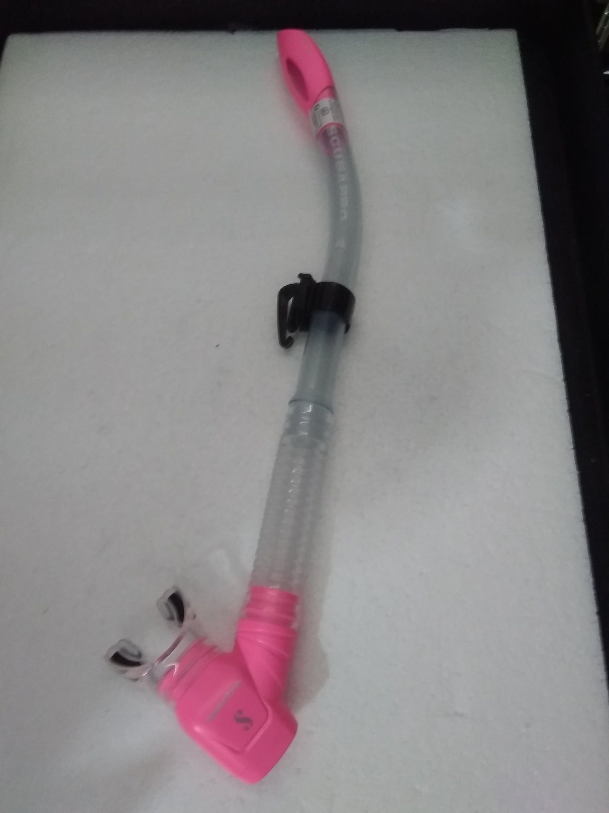 Used Scubapro Spectra Snorkel-Clear/Pink-