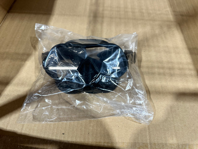 Used Scubapro Steel Pro Frameless Single Lens Scuba Diving Mask-Black-Very Good-