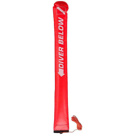 Scubapro Surfer Marker Buoy PVC Orange 4.3 ft-