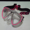 Used Scubapro Synergy Mini Dive Mask W Comfort Strap-Pink/Silver-Clear-