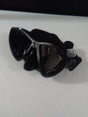 Used Scubapro Synergy Mini Dive Mask with Comfort Strap-Black/Silver Black Skirt-