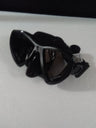 Used Scubapro Synergy Mini Dive Mask with Comfort Strap-Black/Silver Black Skirt-