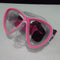 Used Scubapro Synergy Twin Dive Mask with Comfort Strap-Clear/Pink-