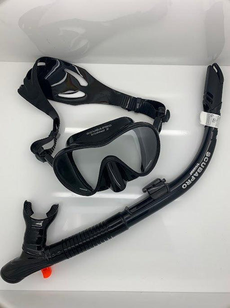 Used Scubapro Trinidad Adult Combo-Black-Good-