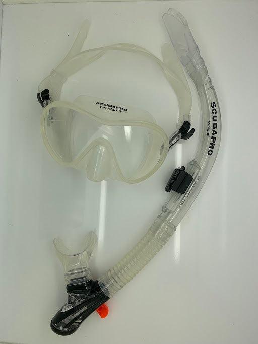 Used Scubapro Trinidad Adult Combo-Clear-Very Good-