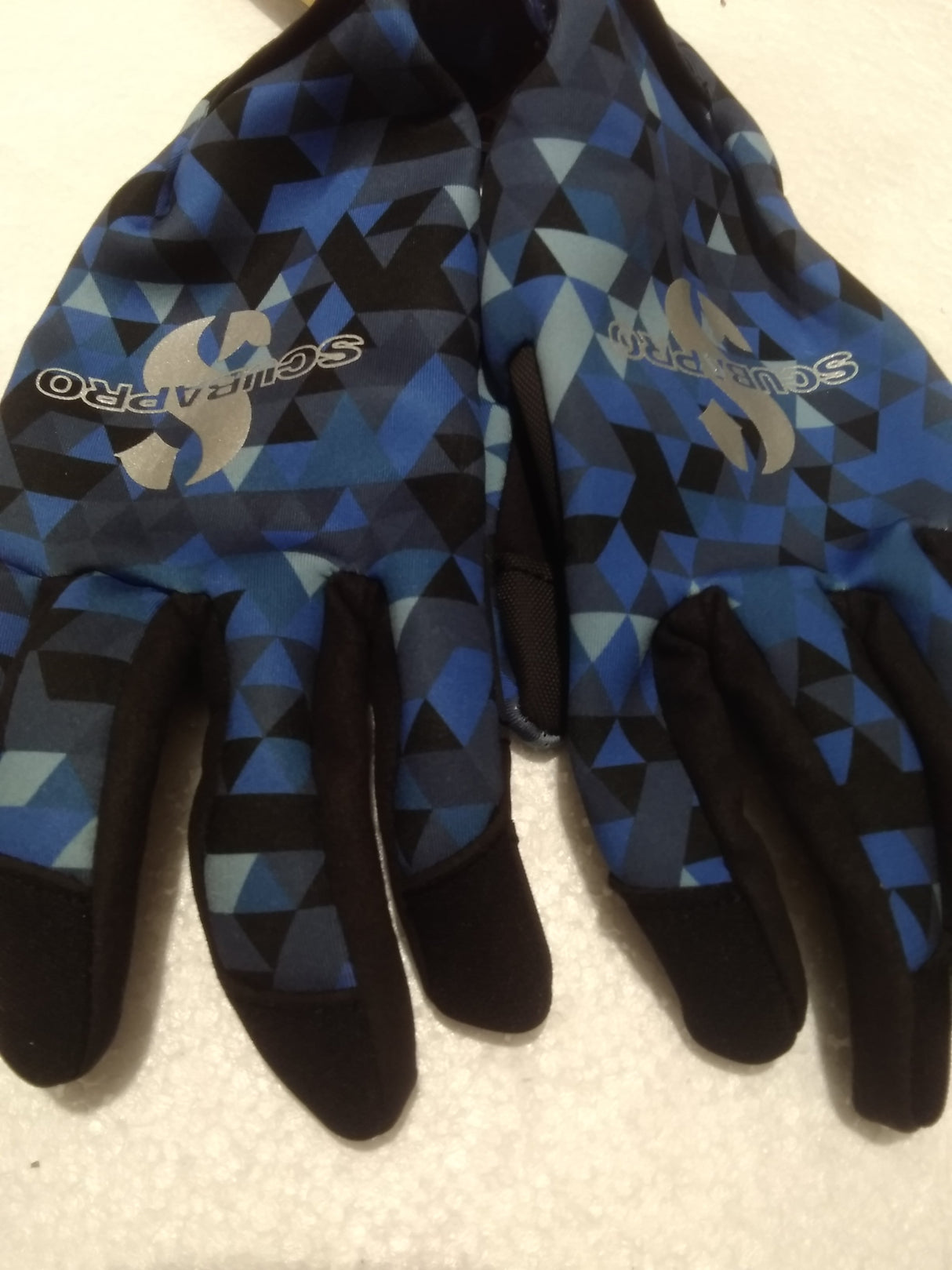 Used Scubapro Tropic 1.5mm Dive Glove-Aegean(Blue)-M-
