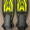 Used Scubapro Twin Jet Max Scuba Diving Fins-Black/Yellow-XL (11-13)-Like New