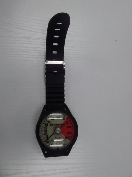 Used Scubapro Wrist Mount Depth Gauge Imperial-