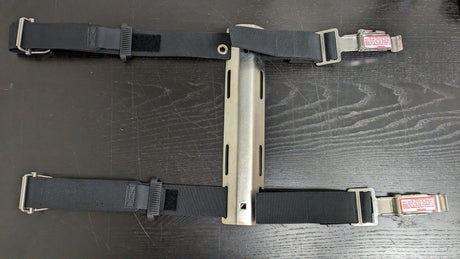 Used Scubapro X-Tek Single Tank Adaptor 2 Super Cinch Straps Included-