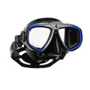 Scubapro Zoom Low-Volume Dual Lens Scuba Diving Mask-Blue Silver-