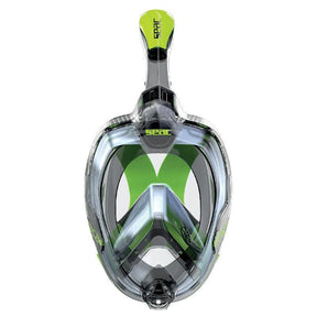 Used Seac Magica Full Face Mask-L/XL-Black/Lime Green-Like New
