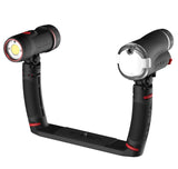 Used SeaLife Sea Dragon Duo 3000F Flash Set (flash, 3000 Auto light, 2x grips, dual tray, Duo Case)-