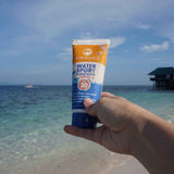 Stream2Sea Tinted SPF 30 sunscreen applied to skin
