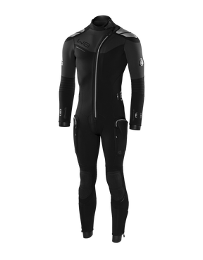 Waterproof W8 Fullsuit Front Zip 5mm Diving Wetsuit - Mens-L/+-