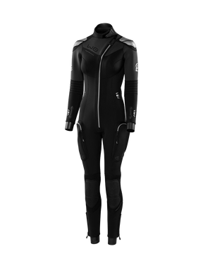 Waterproof W8 Fullsuit Front Zip 5mm Diving Wetsuit - Womens-XS-