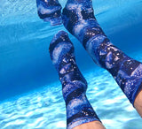 Spacefish Army Whale Shark Wonderland Dive Socks