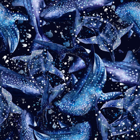 Spacefish Army Whale Shark Wonderland Scuba Headband