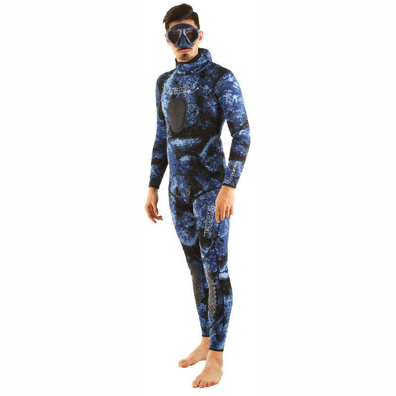 Spearfishing World 1mm Stretch Neoprene 2-piece Wetsuit for Men