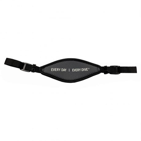 Oceanic Shadow and Mini Shadow Comfort Dive Mask Strap-BK